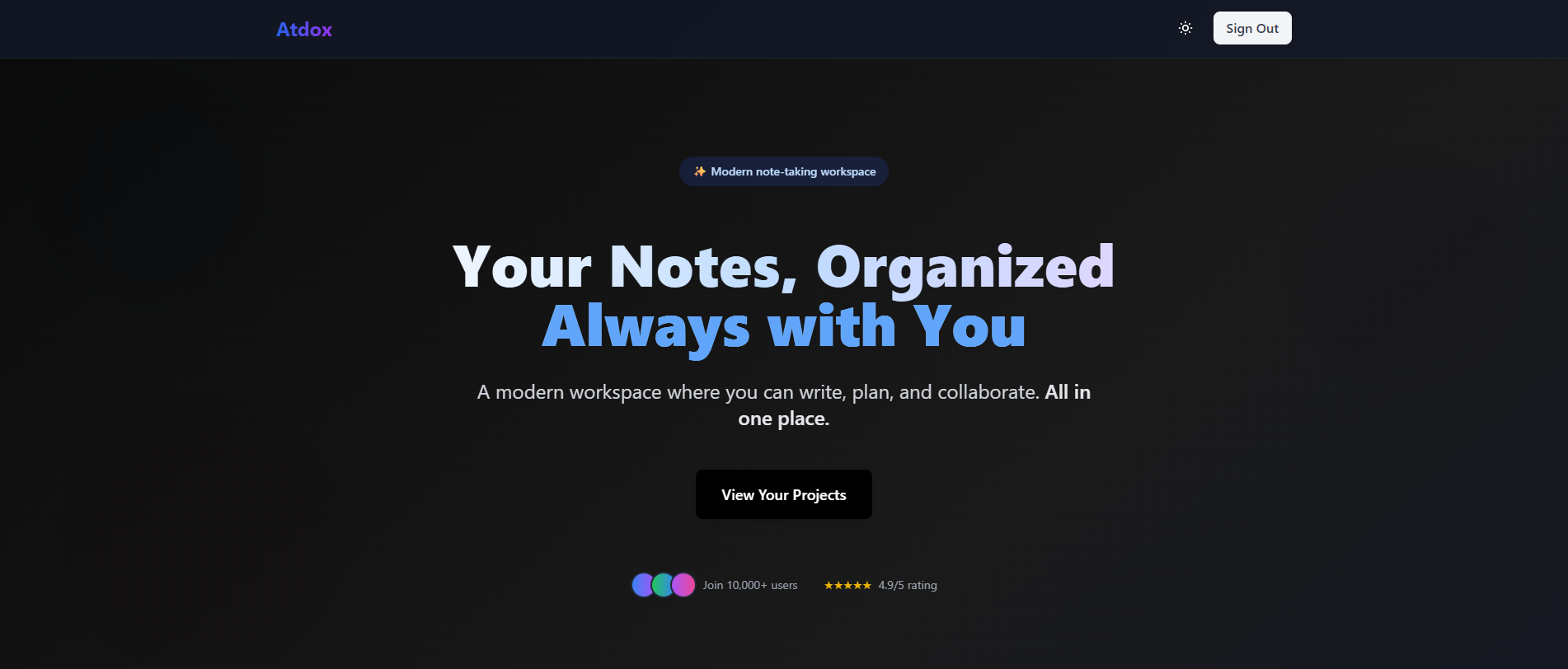 atdox - Document Editor